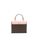AAA Replica Louis Vuitton LV LOCKY BB MONOGRAM CANVAS / ROSE POUDRE