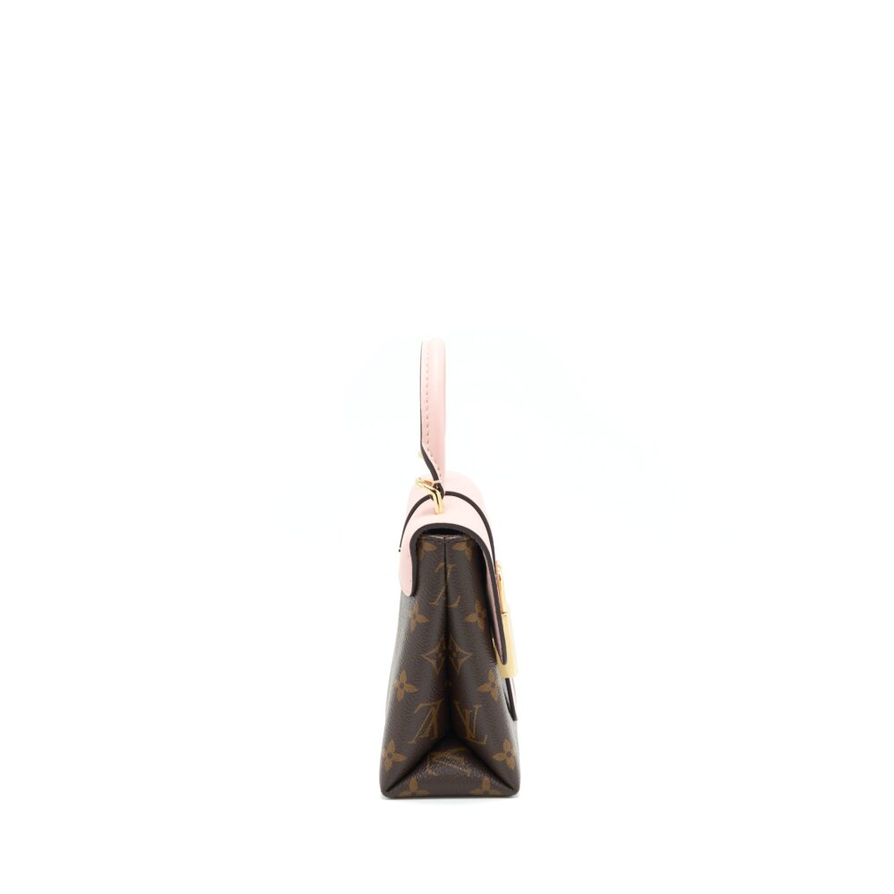 AAA Replica Louis Vuitton LV LOCKY BB MONOGRAM CANVAS / ROSE POUDRE