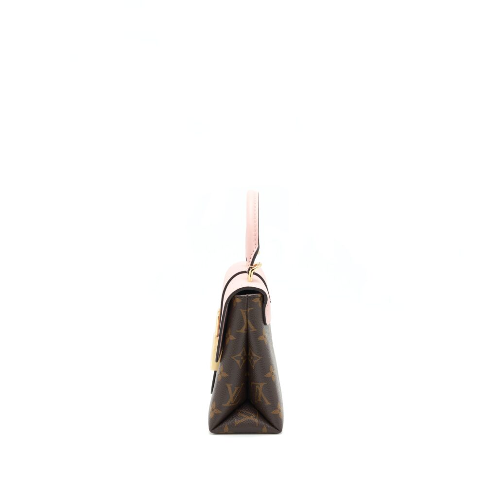 AAA Replica Louis Vuitton LV LOCKY BB MONOGRAM CANVAS / ROSE POUDRE