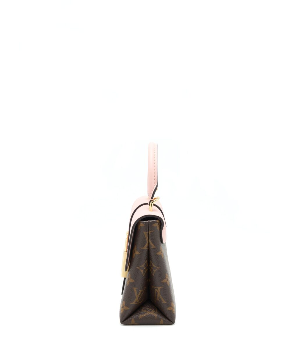 AAA Replica Louis Vuitton LV LOCKY BB MONOGRAM CANVAS / ROSE POUDRE