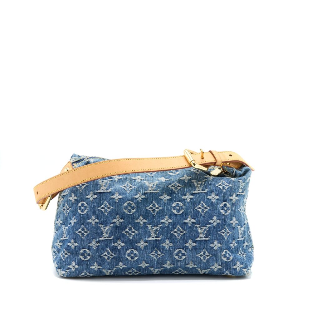 AAA Replica Louis Vuitton LV BUGGY BAG MONOGRAM DENIM GHW