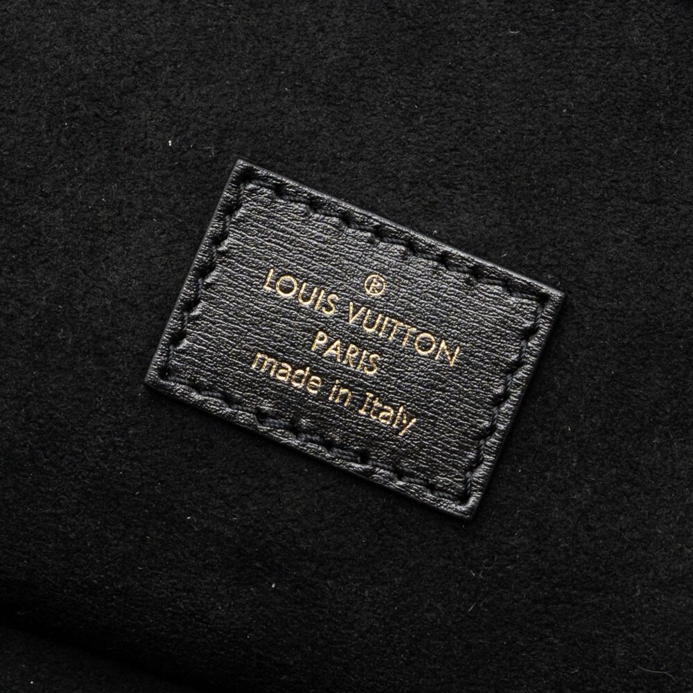 AAA Replica Louis Vuitton LV VANITY PM MONOGRAM LAMBSKIN BLACK GHW