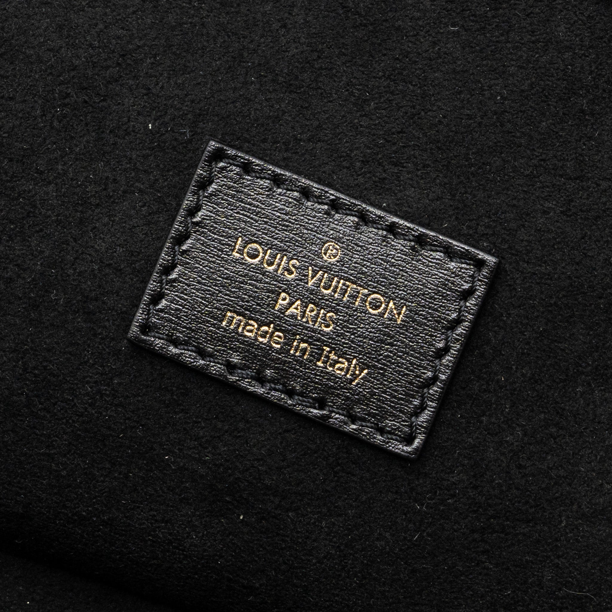AAA Replica Louis Vuitton LV VANITY PM MONOGRAM LAMBSKIN BLACK GHW