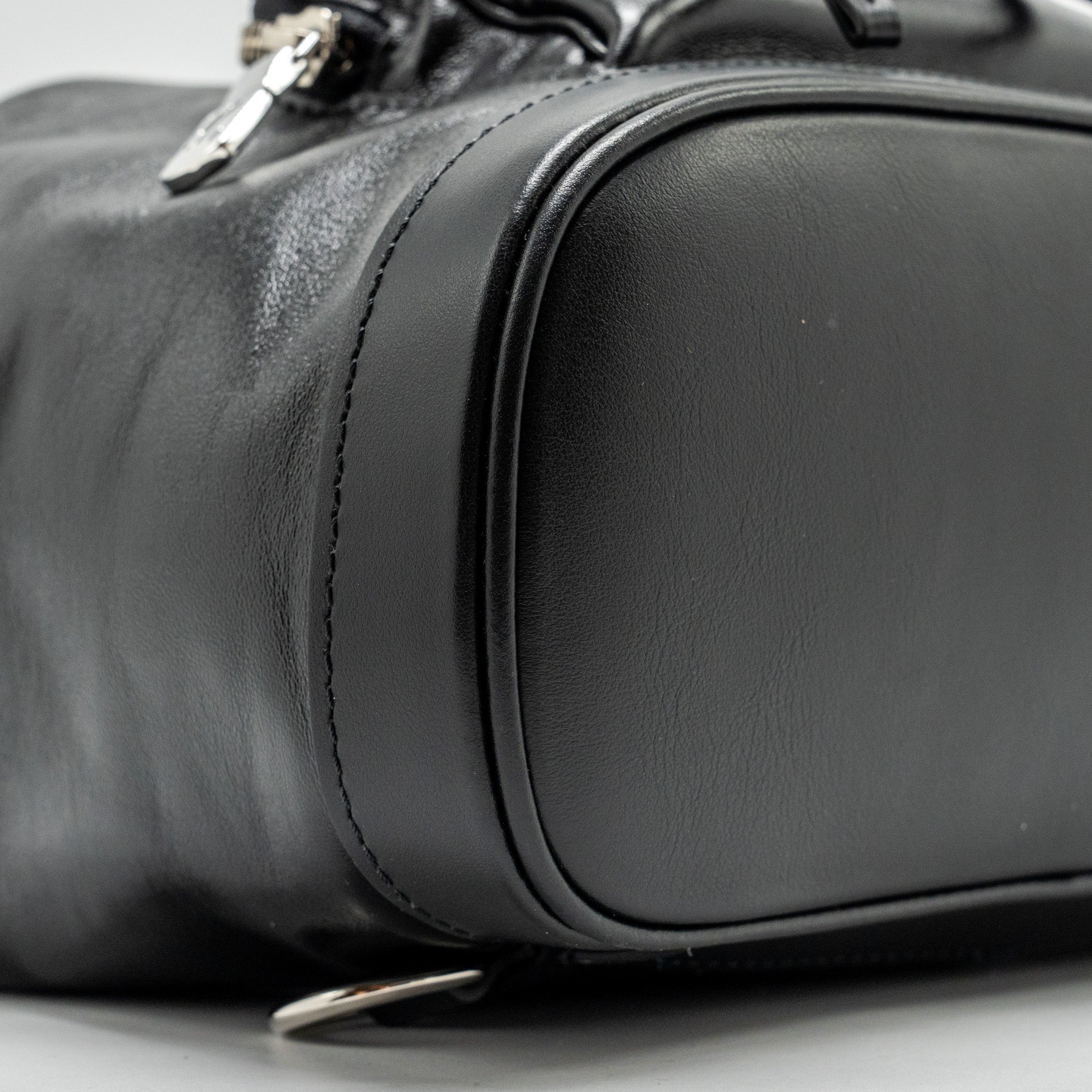 AAA Replica Louis Vuitton LV MONTSOURIS BACKPACK PM LAMBSKIN BLACK SHW
