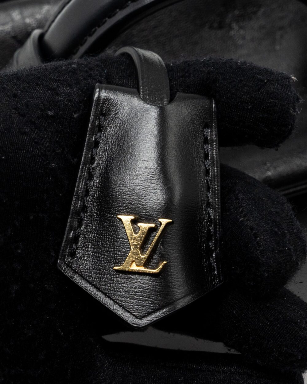 AAA Replica Louis Vuitton LV VANITY PM MONOGRAM LAMBSKIN BLACK GHW