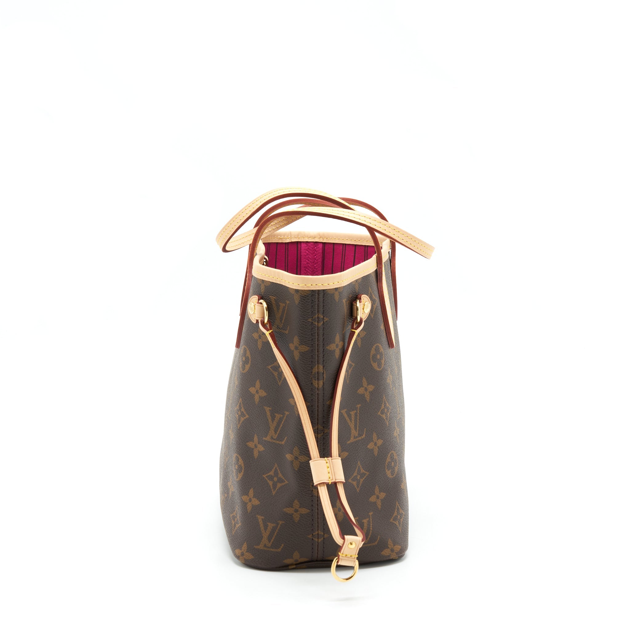 AAA Replica Louis Vuitton LV NEVERFULL PM MONOGRAM CANVAS GHW