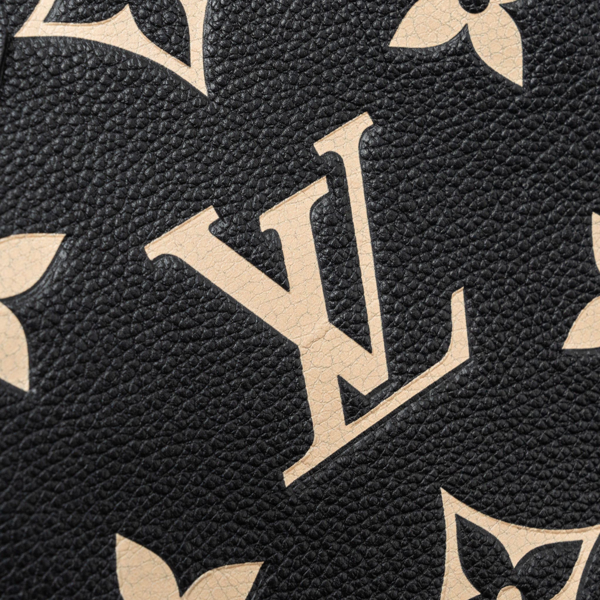 AAA Replica Louis Vuitton LV PETIT SAC PLAT MONOGRAM EMPREINTE CALFSKIN BLACK GHW (NEW VERSION)