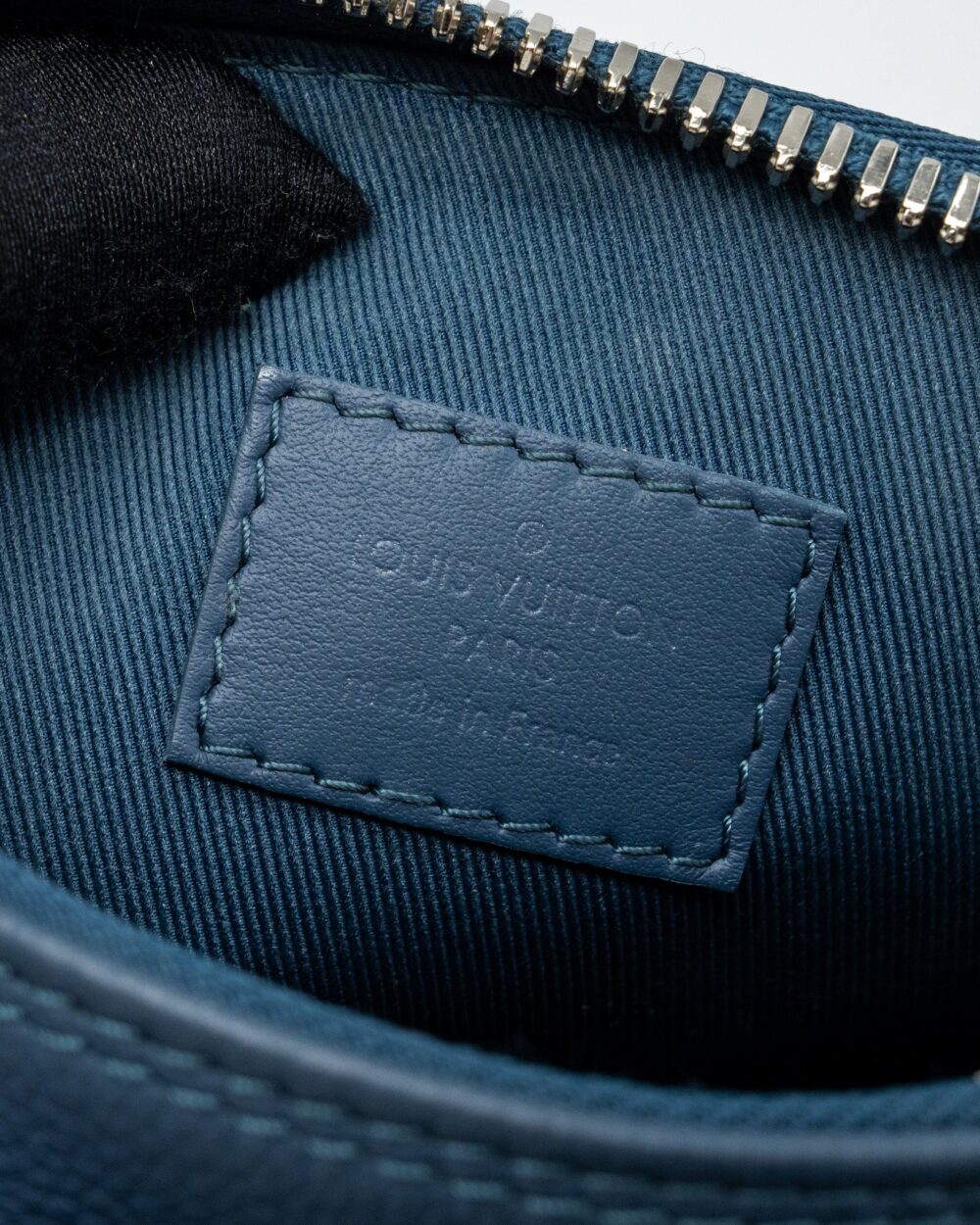 AAA Replica Louis Vuitton LV KEEPALL XS CALFSKIN BLUE SHW (NEW VERSION)
