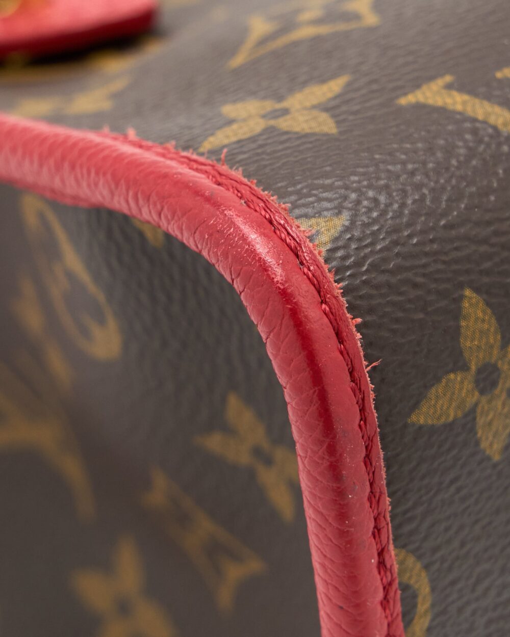 AAA Replica Louis Vuitton LV POPINCOURT PM BAG MONOGRAM CANVAS/CERISE GHW
