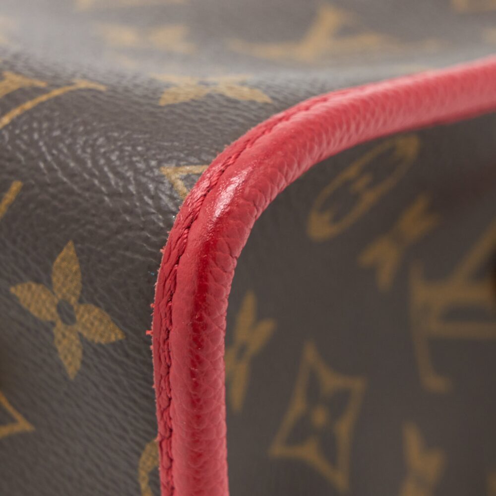 AAA Replica Louis Vuitton LV POPINCOURT PM BAG MONOGRAM CANVAS/CERISE GHW