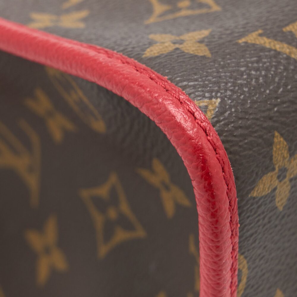 AAA Replica Louis Vuitton LV POPINCOURT PM BAG MONOGRAM CANVAS/CERISE GHW
