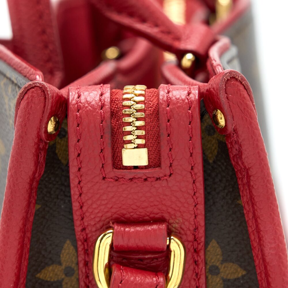 AAA Replica Louis Vuitton LV POPINCOURT PM BAG MONOGRAM CANVAS/CERISE GHW