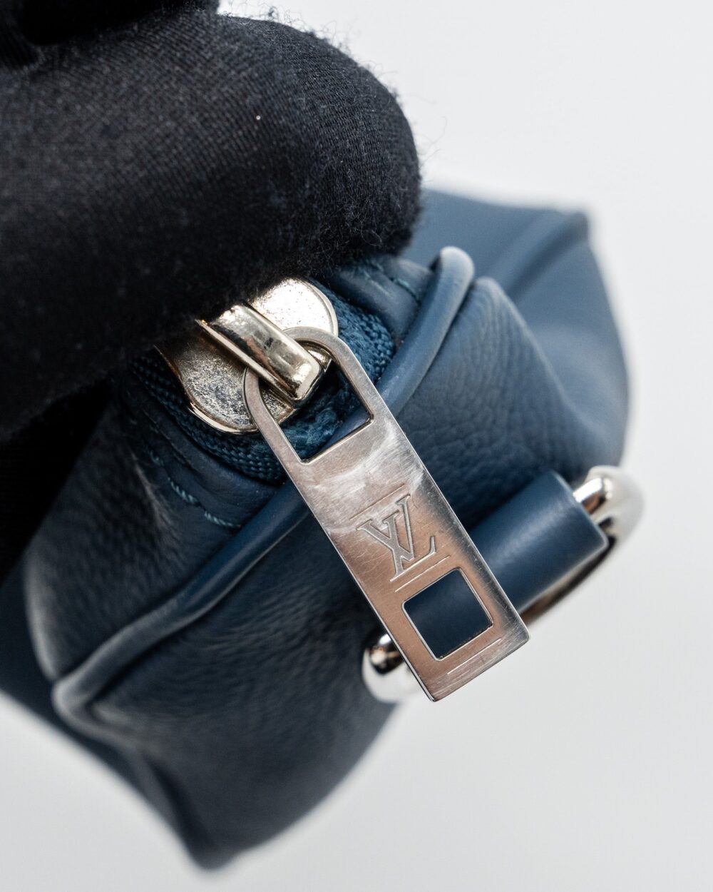 AAA Replica Louis Vuitton LV KEEPALL XS CALFSKIN BLUE SHW (NEW VERSION)