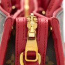 AAA Replica Louis Vuitton LV POPINCOURT PM BAG MONOGRAM CANVAS/CERISE GHW