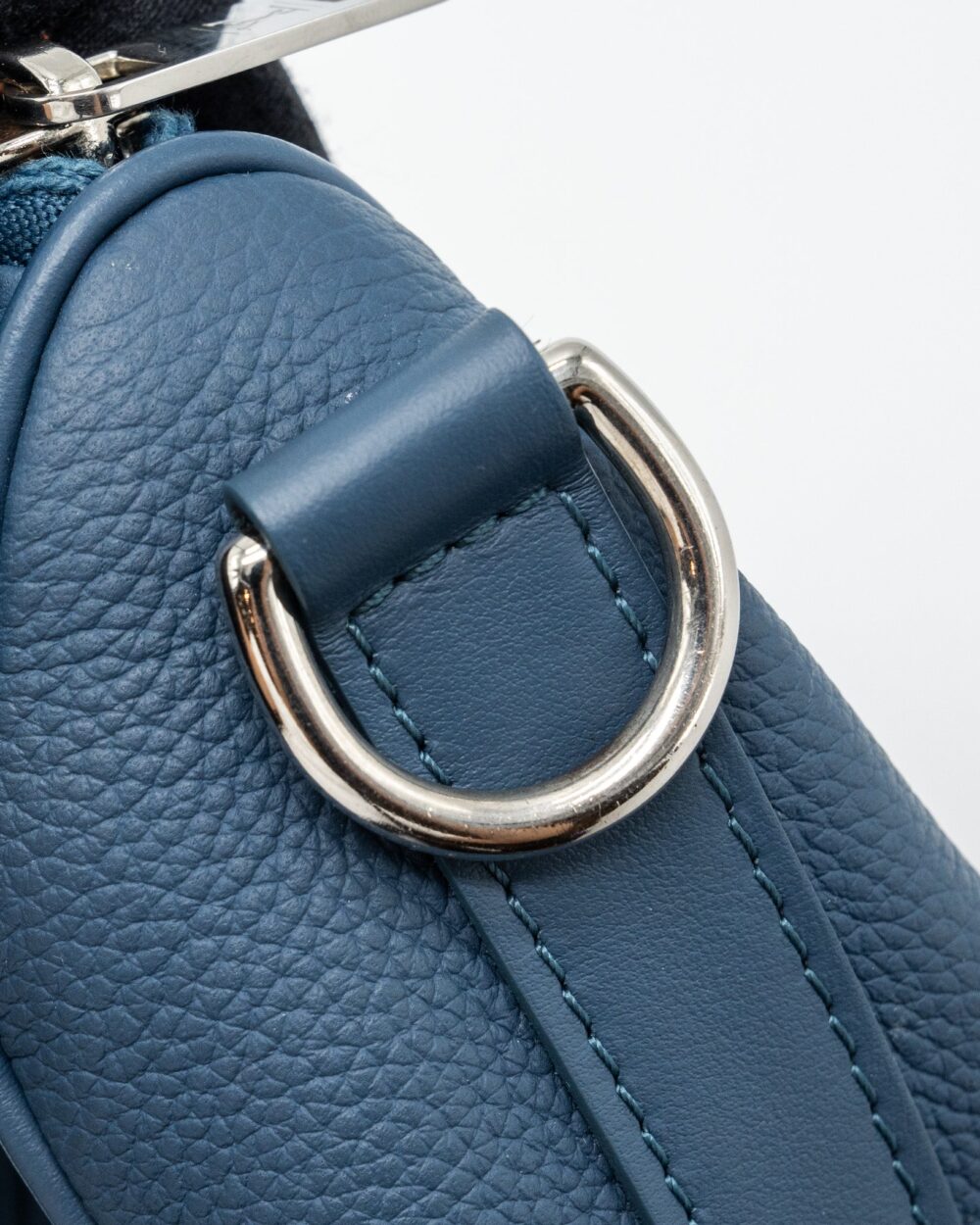 AAA Replica Louis Vuitton LV KEEPALL XS CALFSKIN BLUE SHW (NEW VERSION)
