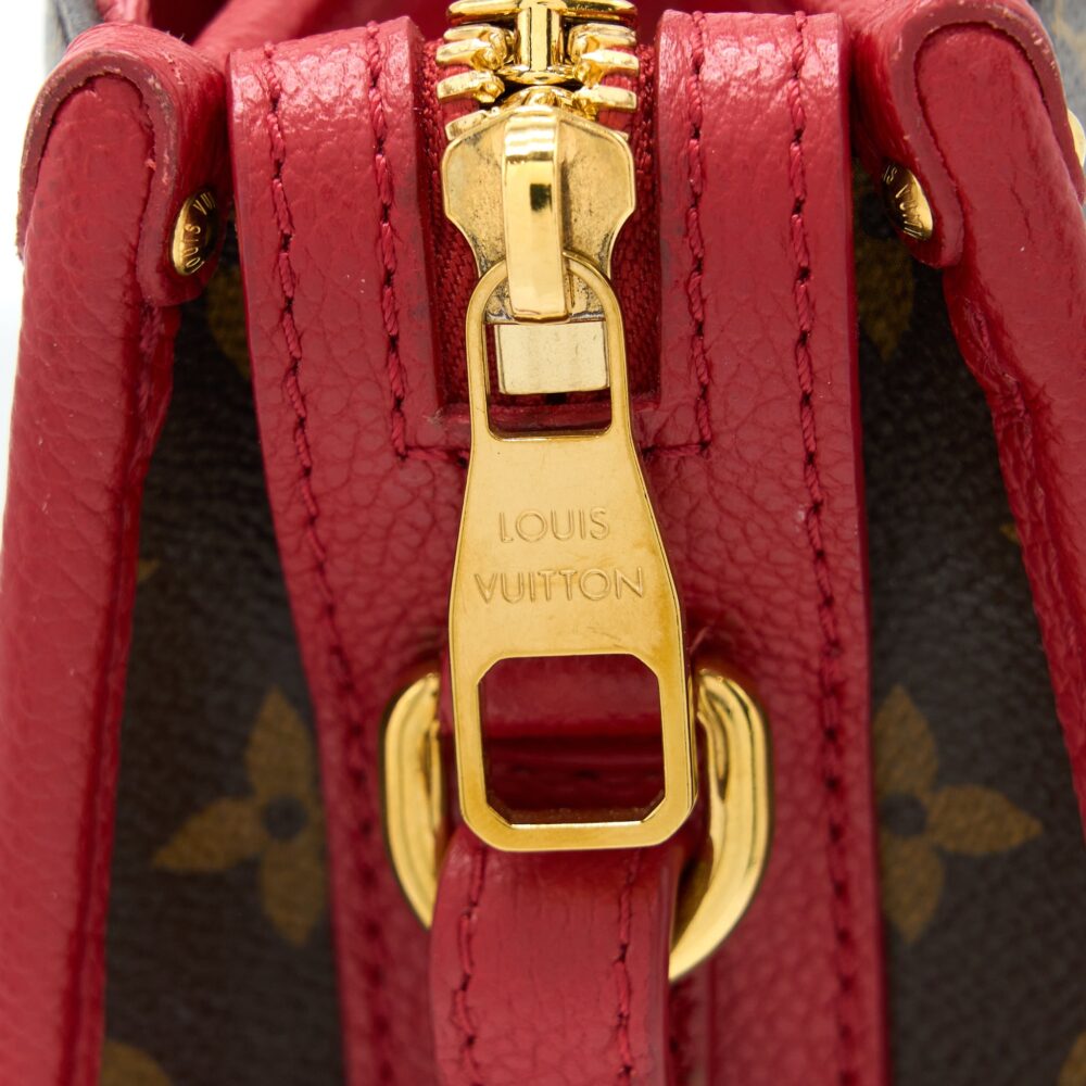 AAA Replica Louis Vuitton LV POPINCOURT PM BAG MONOGRAM CANVAS/CERISE GHW