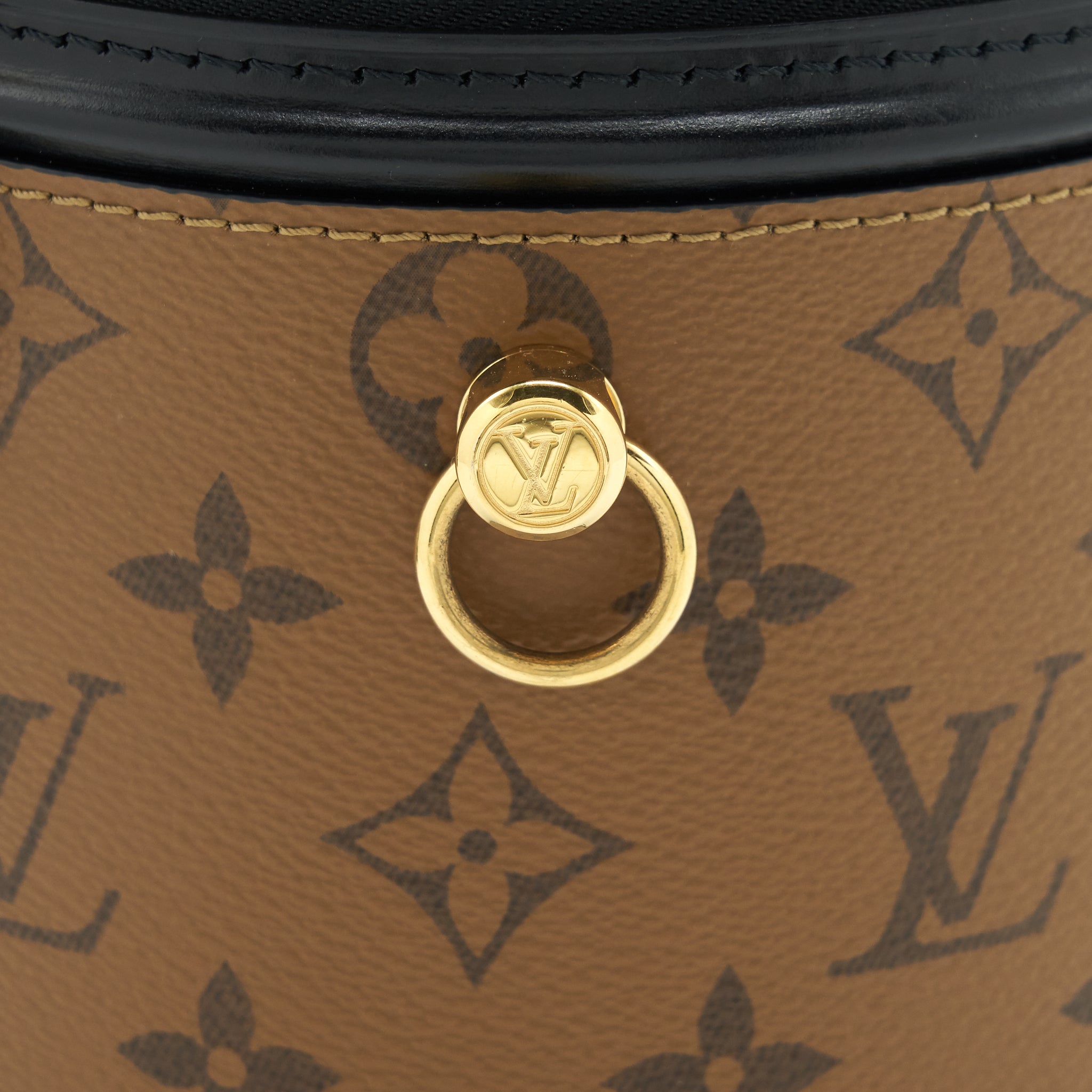 AAA Replica Louis Vuitton LV CANNES BUCKET MONOGRAM REVERSE GHW