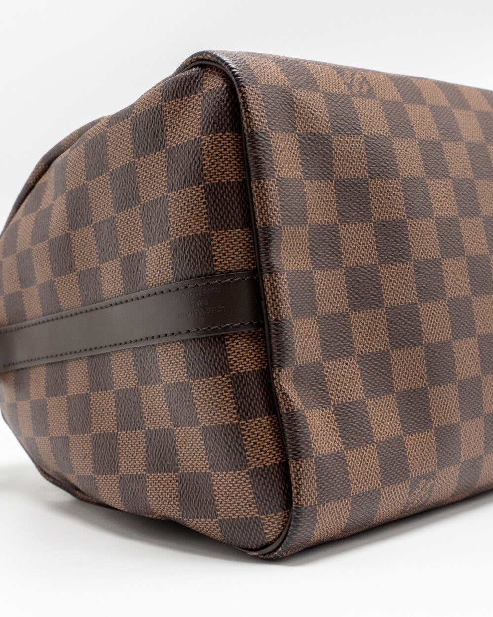 AAA Replica Louis Vuitton LV SPEEDY BANDOULIERE 30 DAMIER EBENE CANVAS GHW