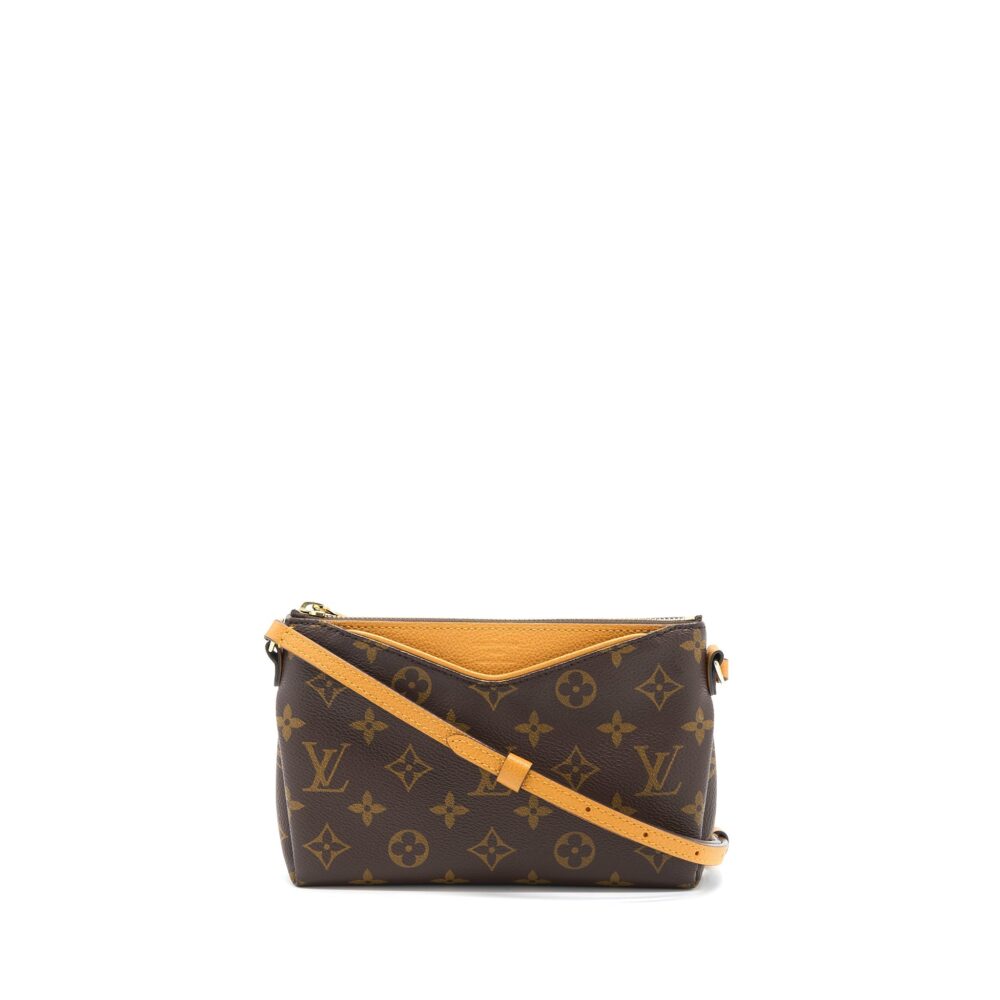 AAA Replica Louis Vuitton LV CROSSBODY POCHETTE MONOGRAM CANVAS GHW