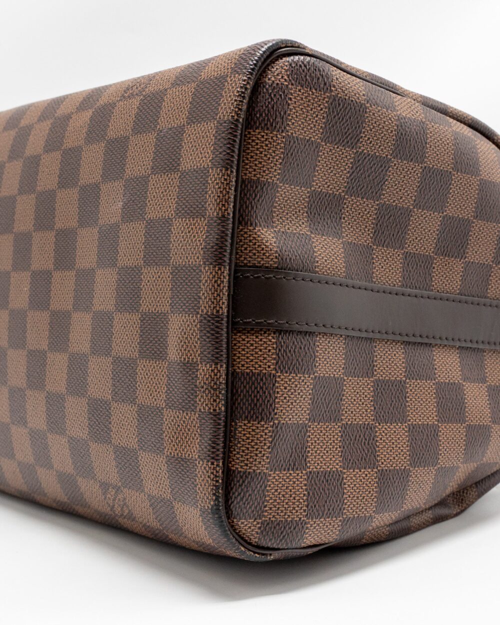 AAA Replica Louis Vuitton LV SPEEDY BANDOULIERE 30 DAMIER EBENE CANVAS GHW