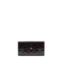 AAA Replica Louis Vuitton LV SARAH LONG WALLET VERNIS AMARANTE GHW