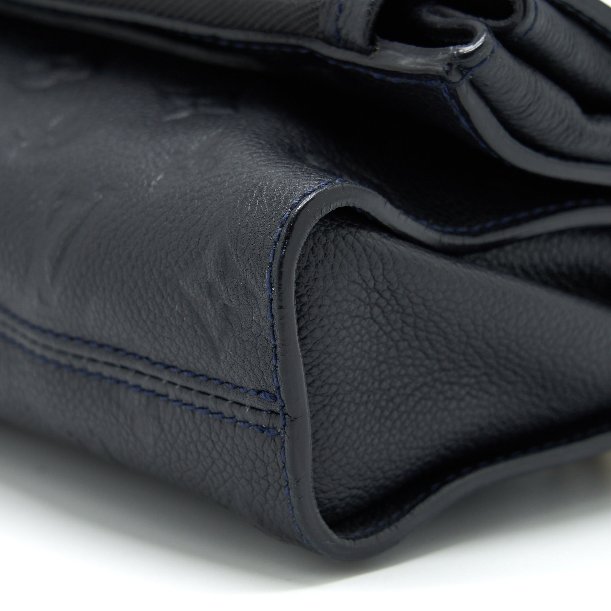 AAA Replica Louis Vuitton LV PETILLANCE MONOGRAM EMPREINTE BLACK GHW