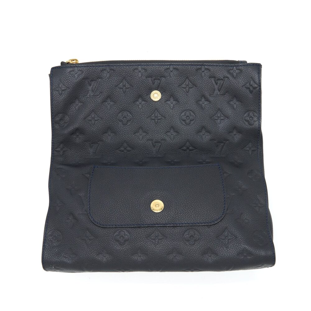 AAA Replica Louis Vuitton LV PETILLANCE MONOGRAM EMPREINTE BLACK GHW