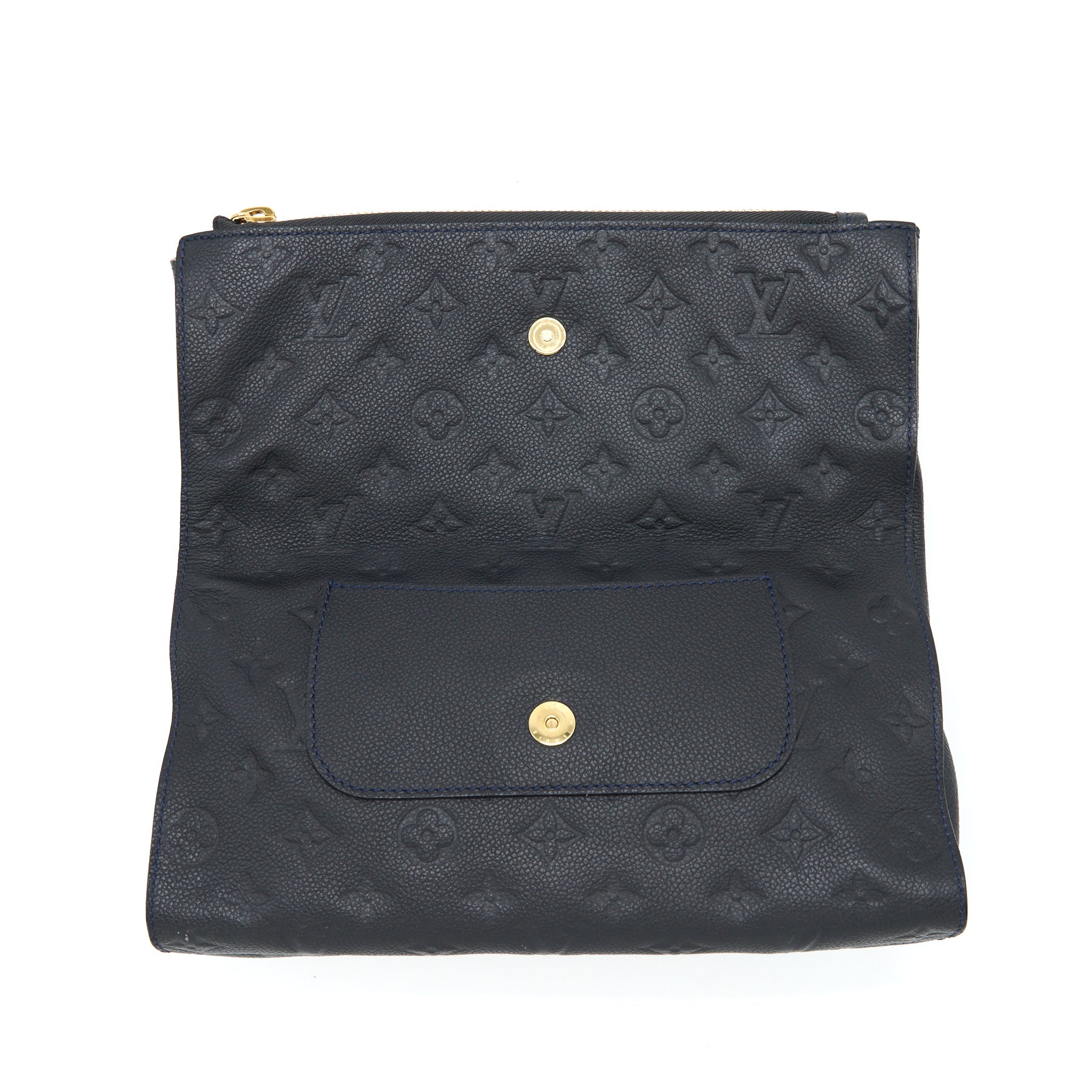 AAA Replica Louis Vuitton LV PETILLANCE MONOGRAM EMPREINTE BLACK GHW
