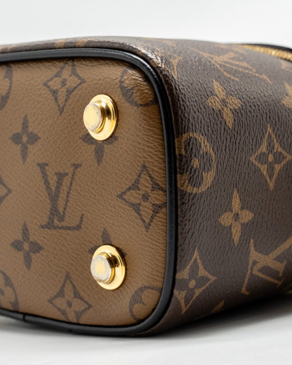 AAA Replica Louis Vuitton LV VANITY CASE PM MONOGRAM REVERSE CANVAS GHW