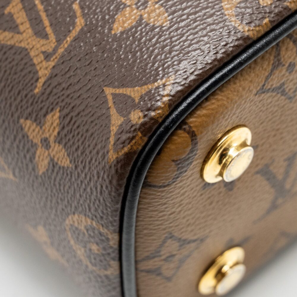 AAA Replica Louis Vuitton LV VANITY CASE PM MONOGRAM REVERSE CANVAS GHW