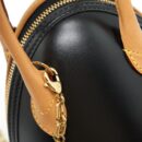 AAA Replica Louis Vuitton LV EGG BAG MONOGRAM CANVAS/BLACK GHW