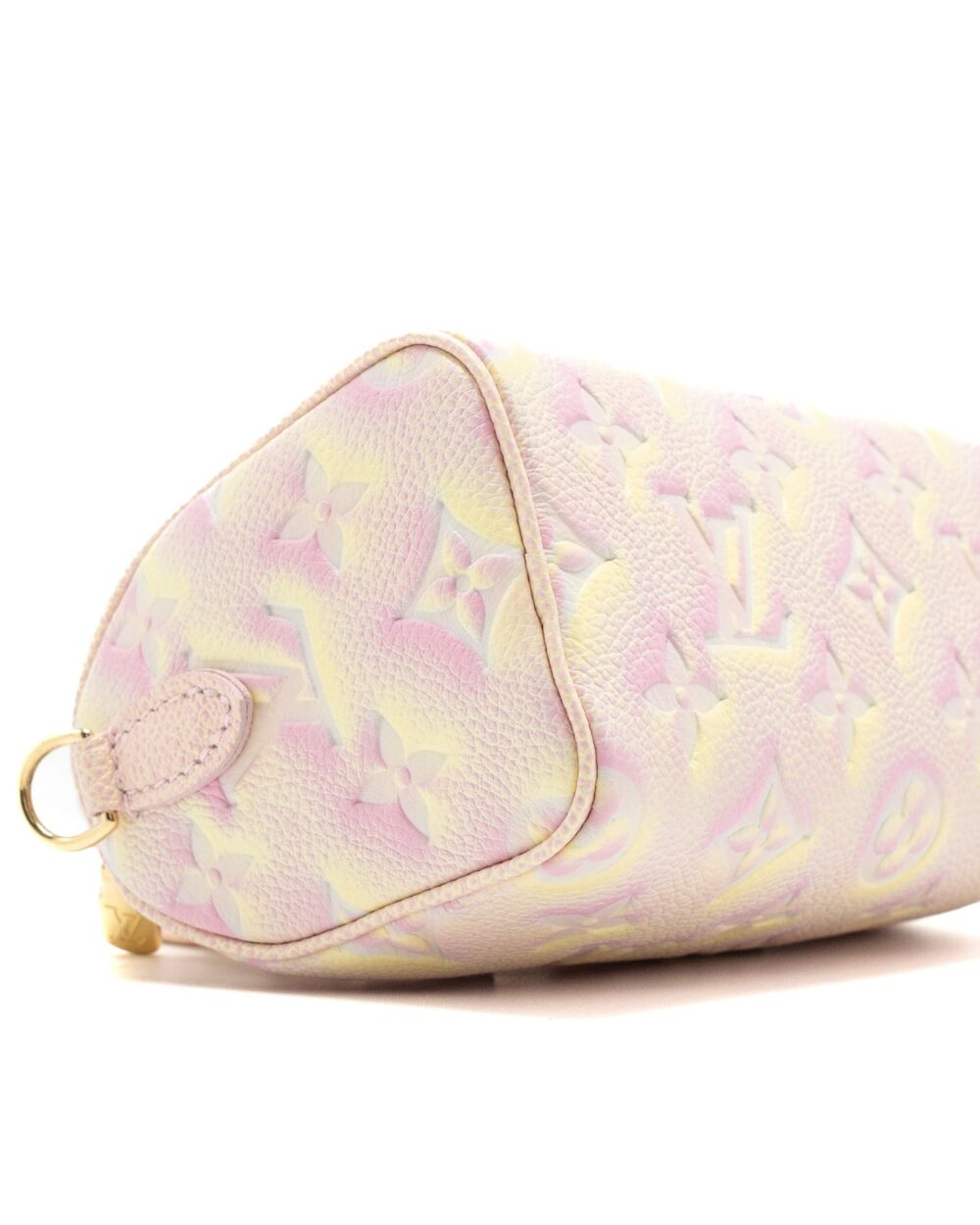 AAA Replica Louis Vuitton LV NANO SPEEDY MONOGRAM EMPREINTE PINK/MULTICOLOUR GHW (NEW VERSION)