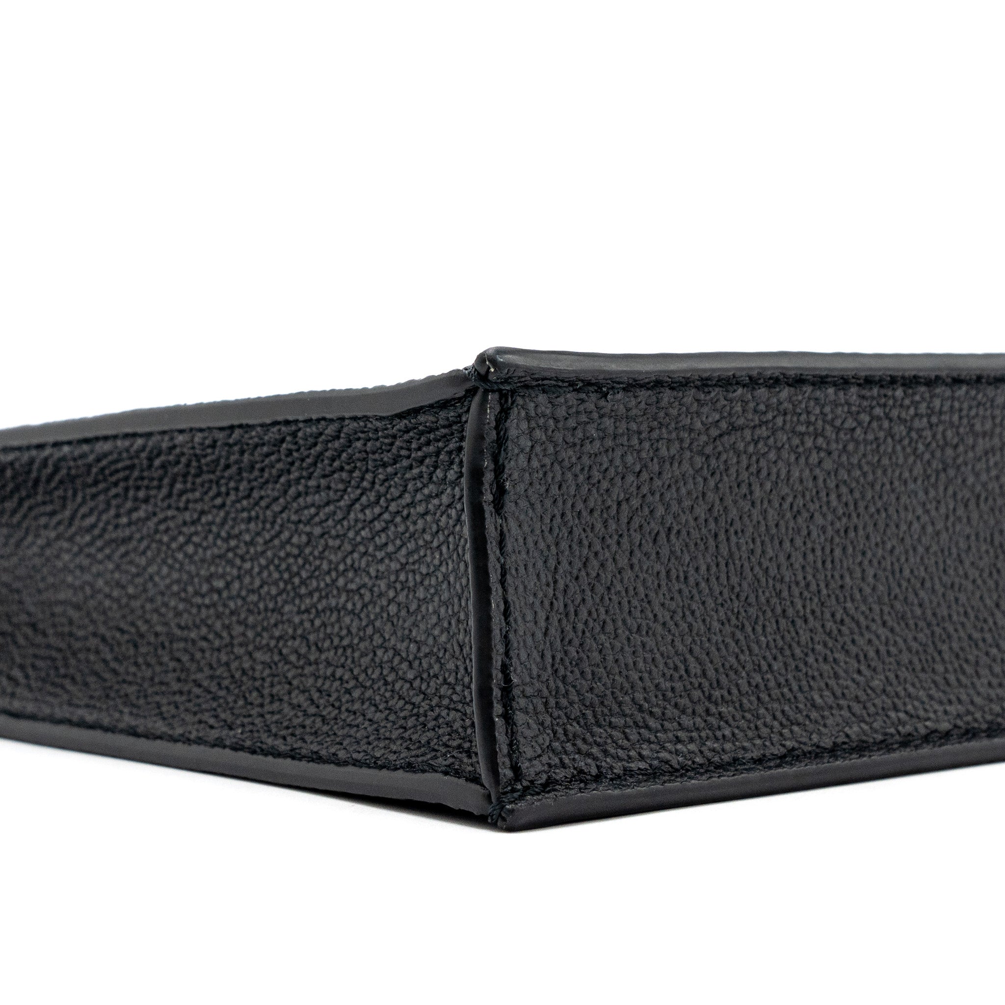 AAA Replica Louis Vuitton LV PETIT SAC PLAT MONOGRAM EMPREINTE CALFSKIN BLACK GHW (NEW VERSION)
