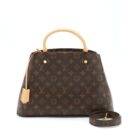 AAA Replica Louis Vuitton LV MONTAIGNE MM MONOGRAM CANVAS YEAR 2016