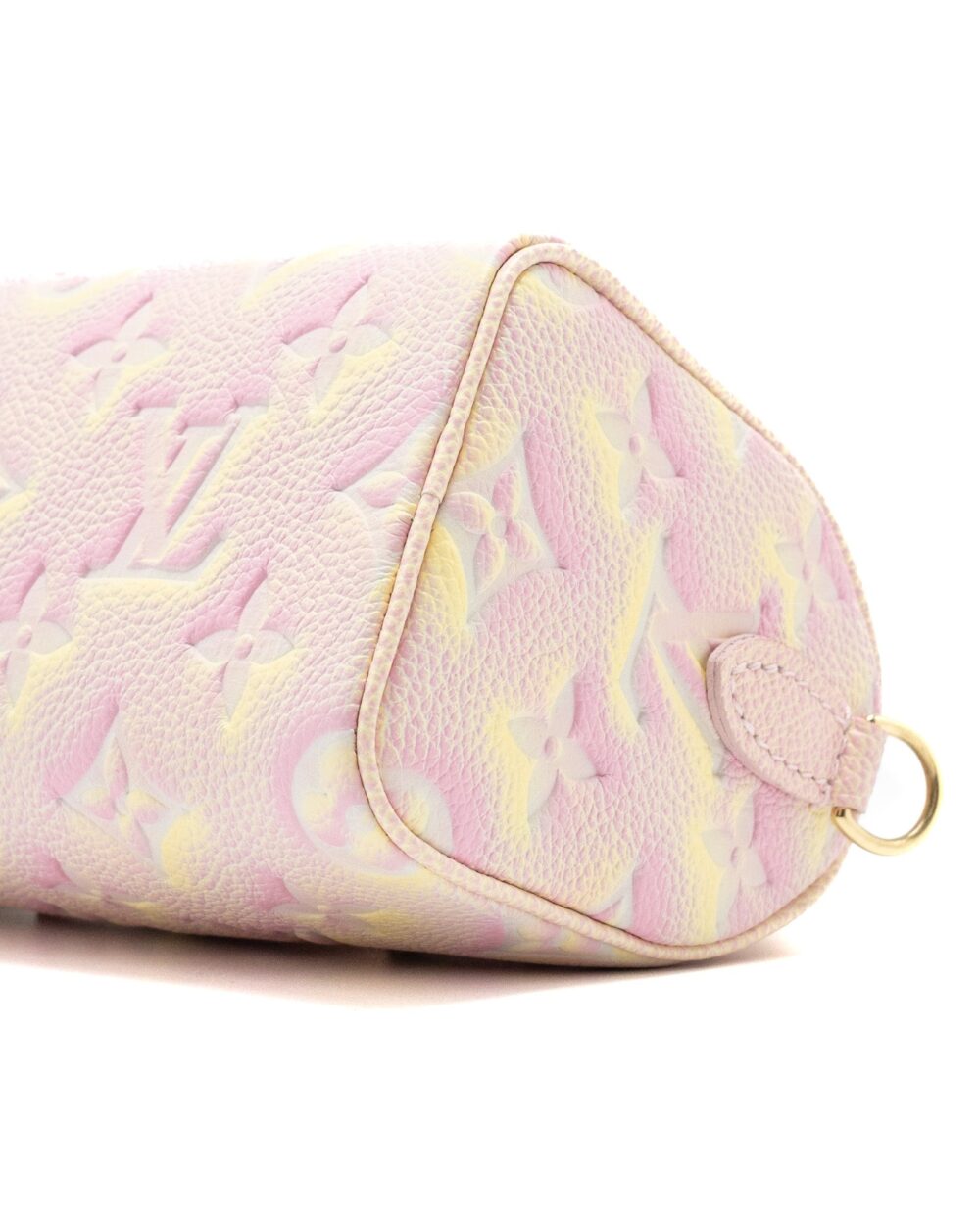 AAA Replica Louis Vuitton LV NANO SPEEDY MONOGRAM EMPREINTE PINK/MULTICOLOUR GHW (NEW VERSION)