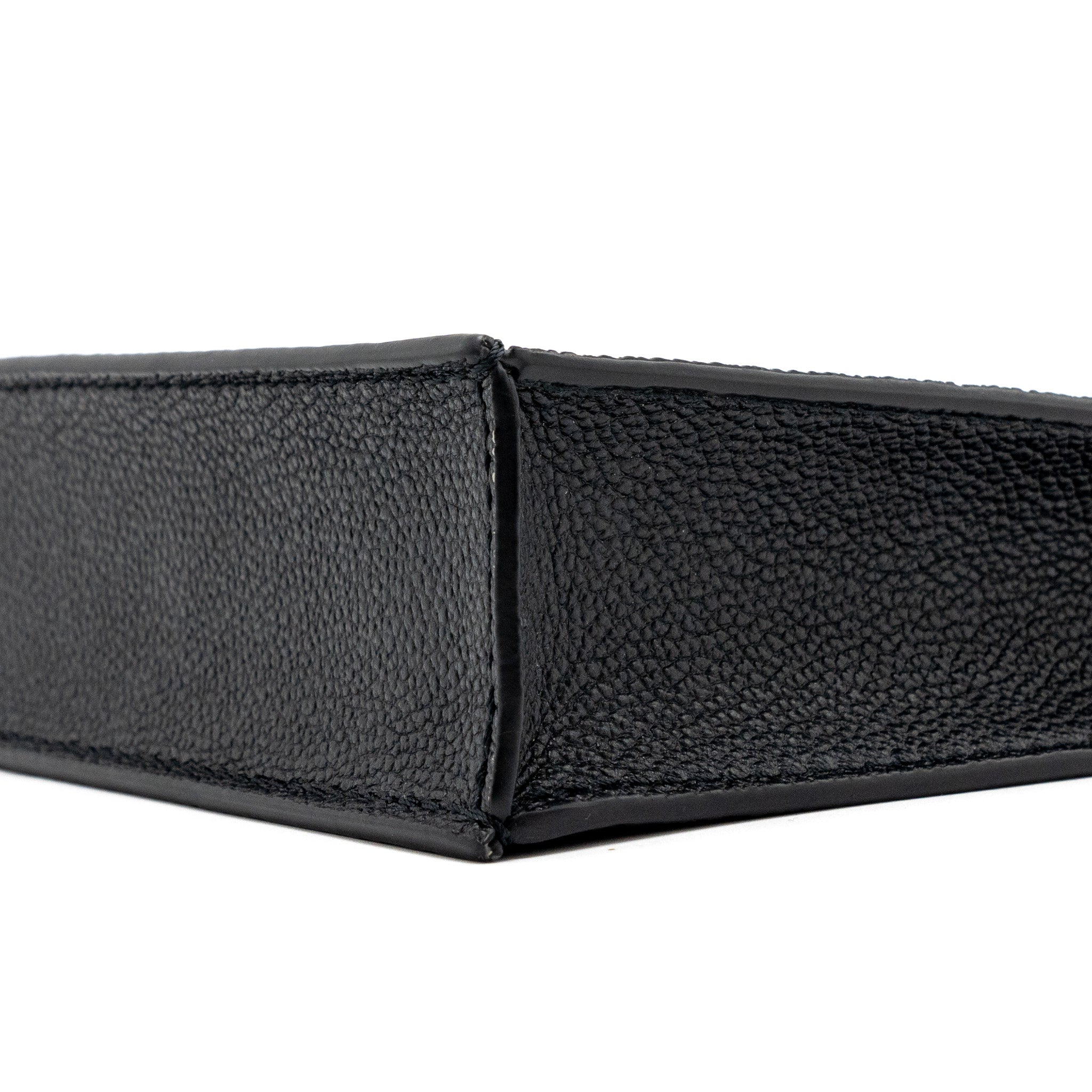 AAA Replica Louis Vuitton LV PETIT SAC PLAT MONOGRAM EMPREINTE CALFSKIN BLACK GHW (NEW VERSION)