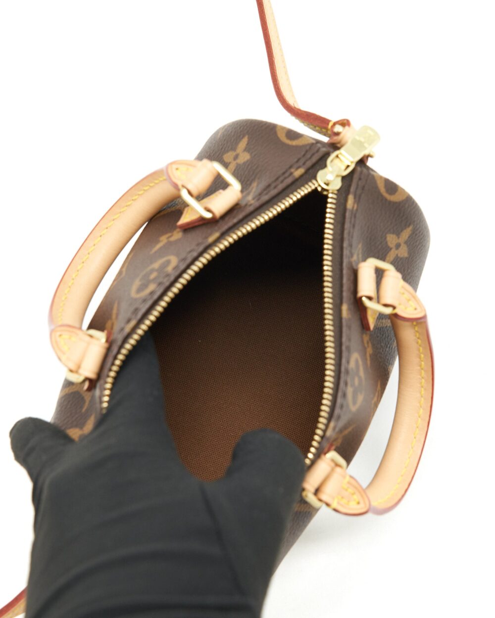AAA Replica Louis Vuitton LV NANO SPEEDY MONOGRAM CANVAS YEAR2021