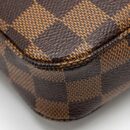 AAA Replica Louis Vuitton LV POCHETTE ACCESSOIRES DAMIER EBENE CANVAS GHW