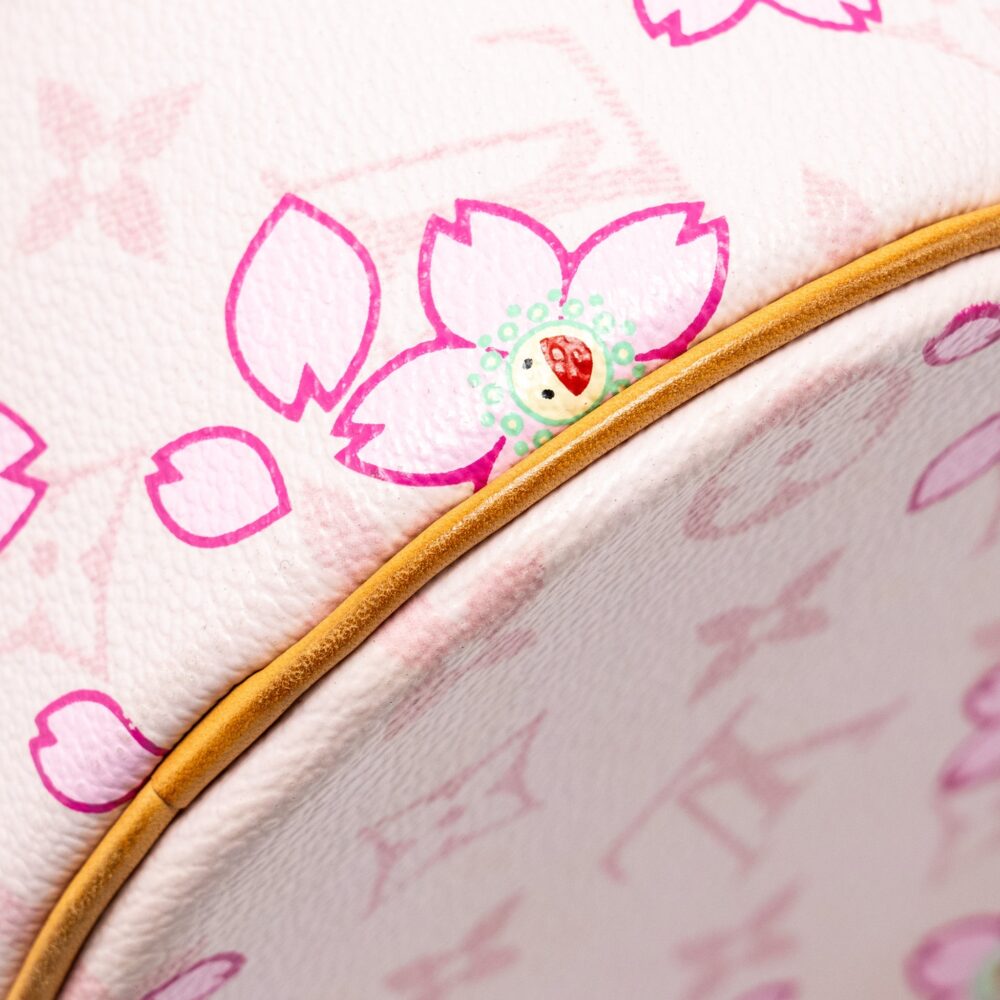 AAA Replica Louis Vuitton LV LIMITED EDITION CHERRY BLOSSOM PAPILLON BAG MONOGRAM CANVAS PINK GHW