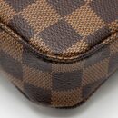 AAA Replica Louis Vuitton LV POCHETTE ACCESSOIRES DAMIER EBENE CANVAS GHW