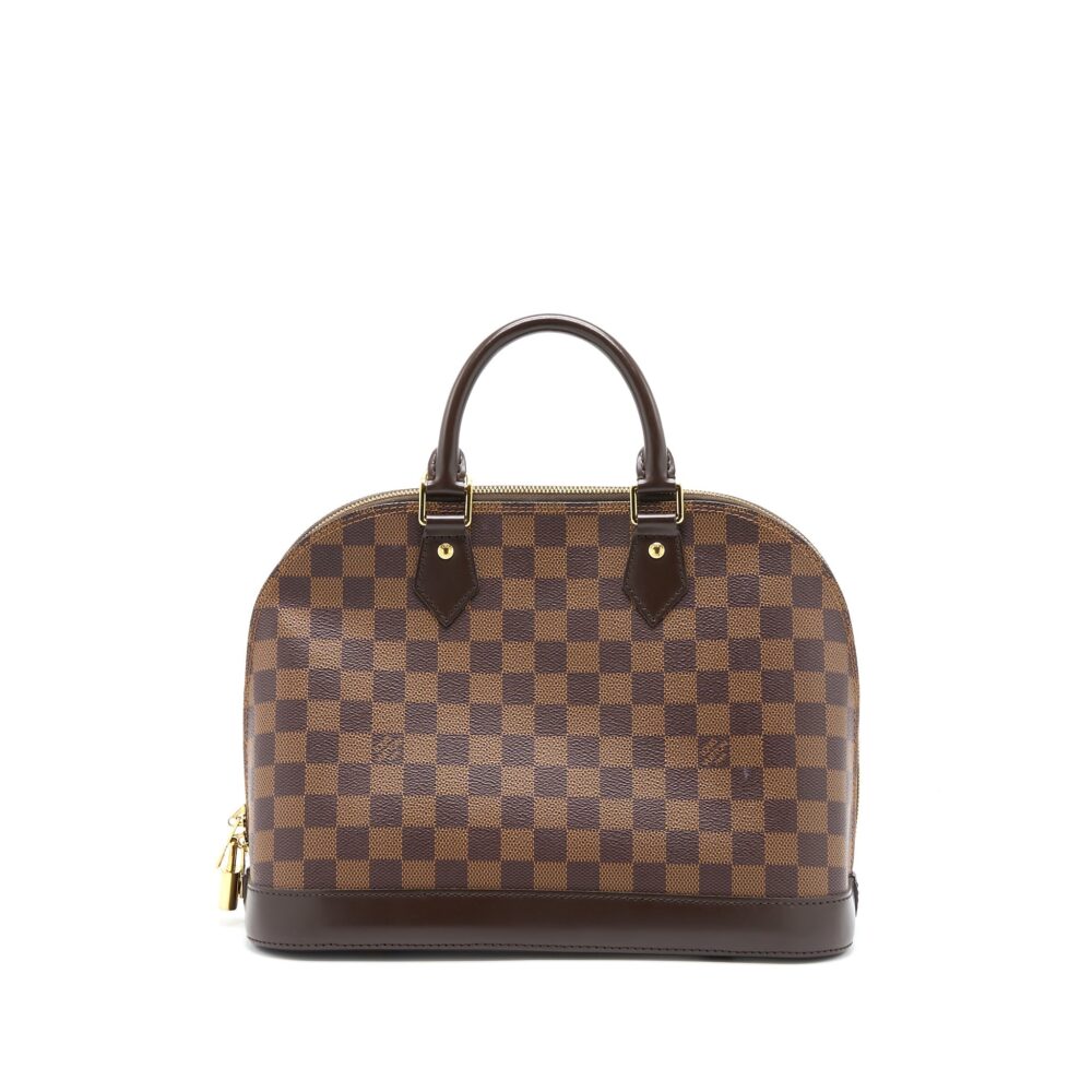AAA Replica Louis Vuitton LV ALMA PM DAMIER EBENE GHW
