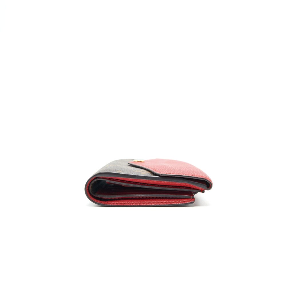 AAA Replica Louis Vuitton LV CERISE MONOGRAM CANVAS PALLAS COMPACT WALLET