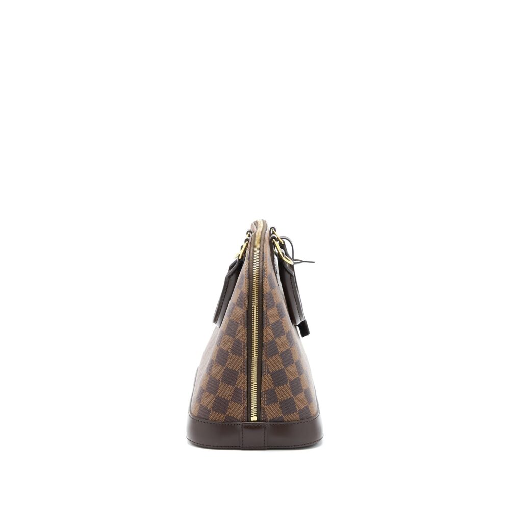 AAA Replica Louis Vuitton LV ALMA PM DAMIER EBENE GHW