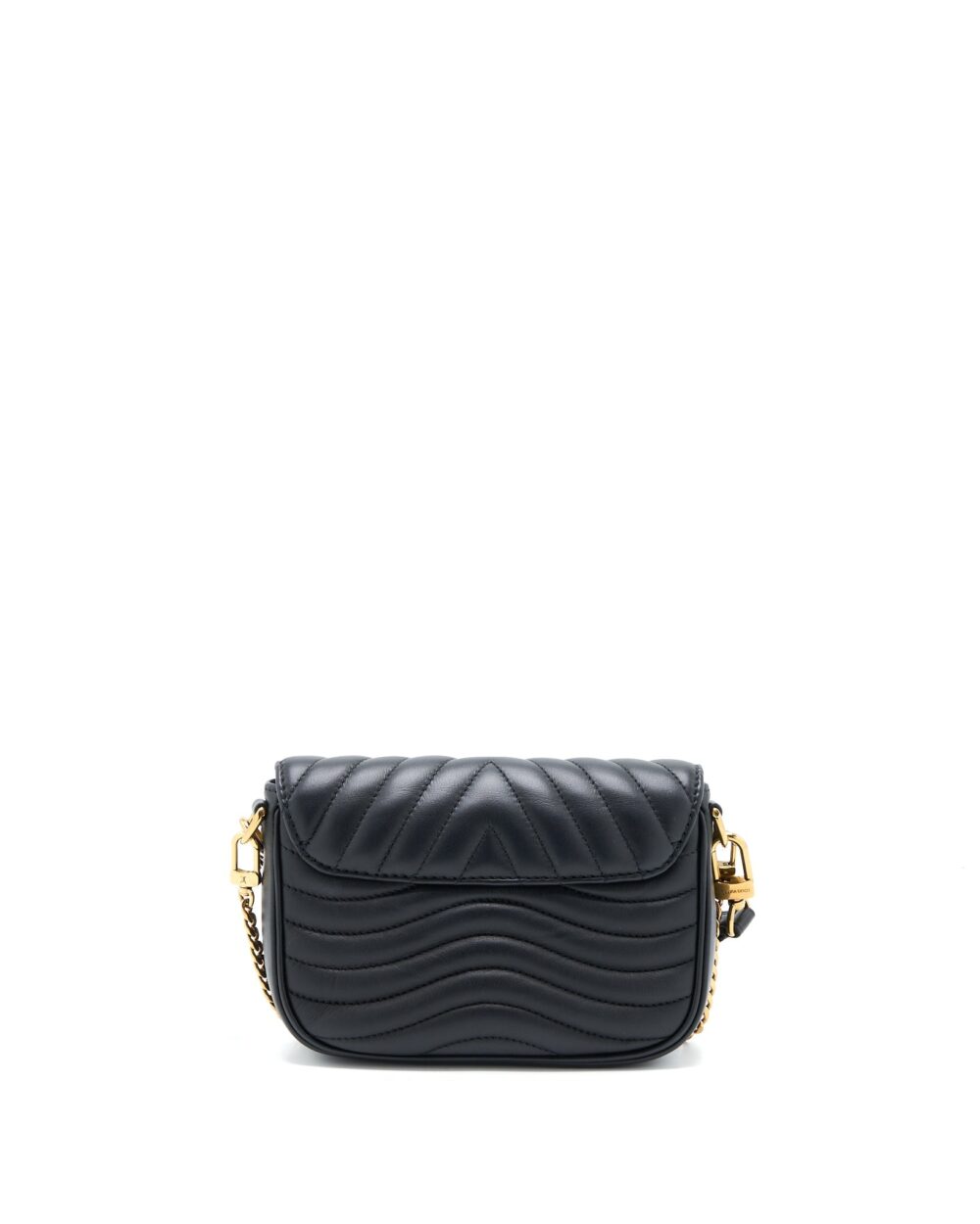 AAA Replica Louis Vuitton LV NEW WAVE MULTI-POCHETTE CALFSKIN BLACK GHW