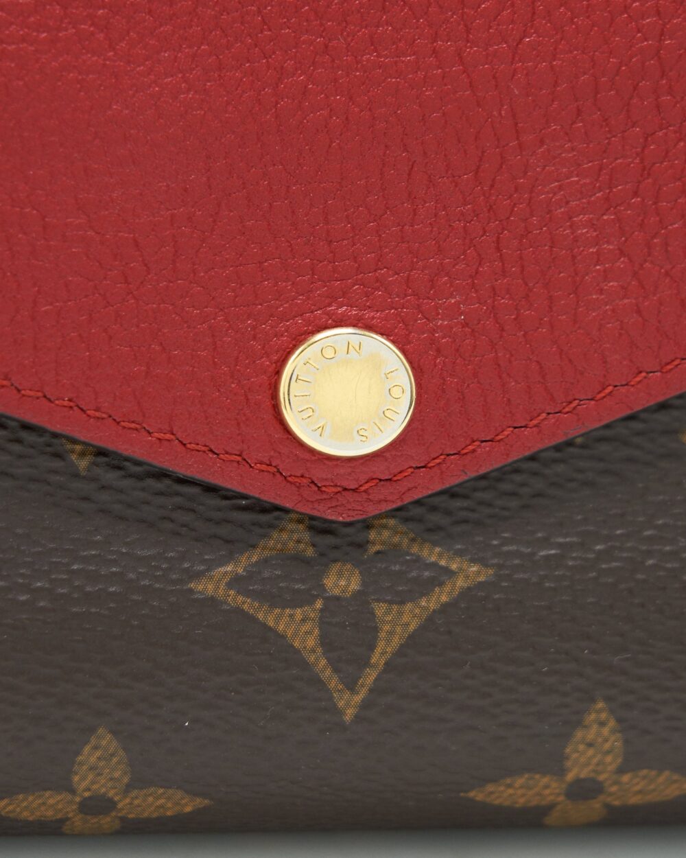 AAA Replica Louis Vuitton LV CERISE MONOGRAM CANVAS PALLAS COMPACT WALLET