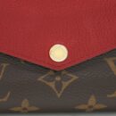 AAA Replica Louis Vuitton LV CERISE MONOGRAM CANVAS PALLAS COMPACT WALLET