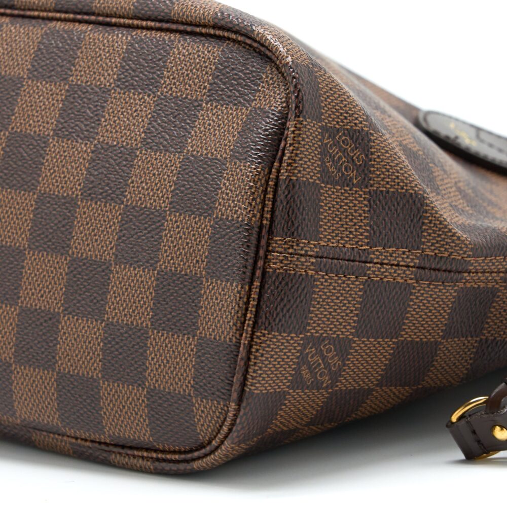 AAA Replica Louis Vuitton LV NEVERFULL PM DAMIER EBENE CANVAS GHW