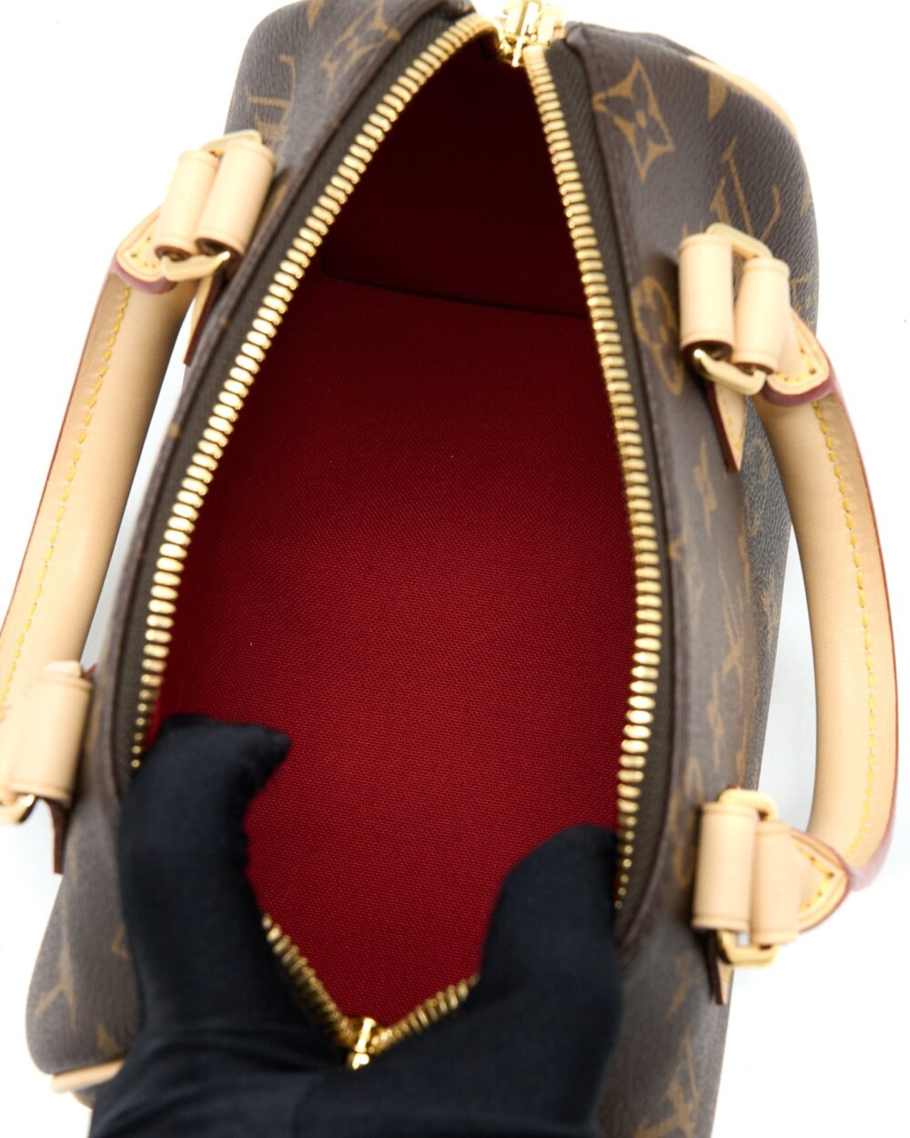 AAA Replica Louis Vuitton LV SPEEDY BANDOULIERE 20 MONOGRAM CANVAS BLACK/MULTICOLOUR STRAP GHW (NEW VERSION)