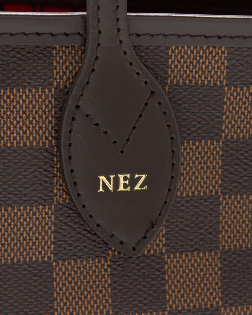 AAA Replica Louis Vuitton LV NEVERFULL PM DAMIER EBENE CANVAS GHW