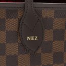 AAA Replica Louis Vuitton LV NEVERFULL PM DAMIER EBENE CANVAS GHW